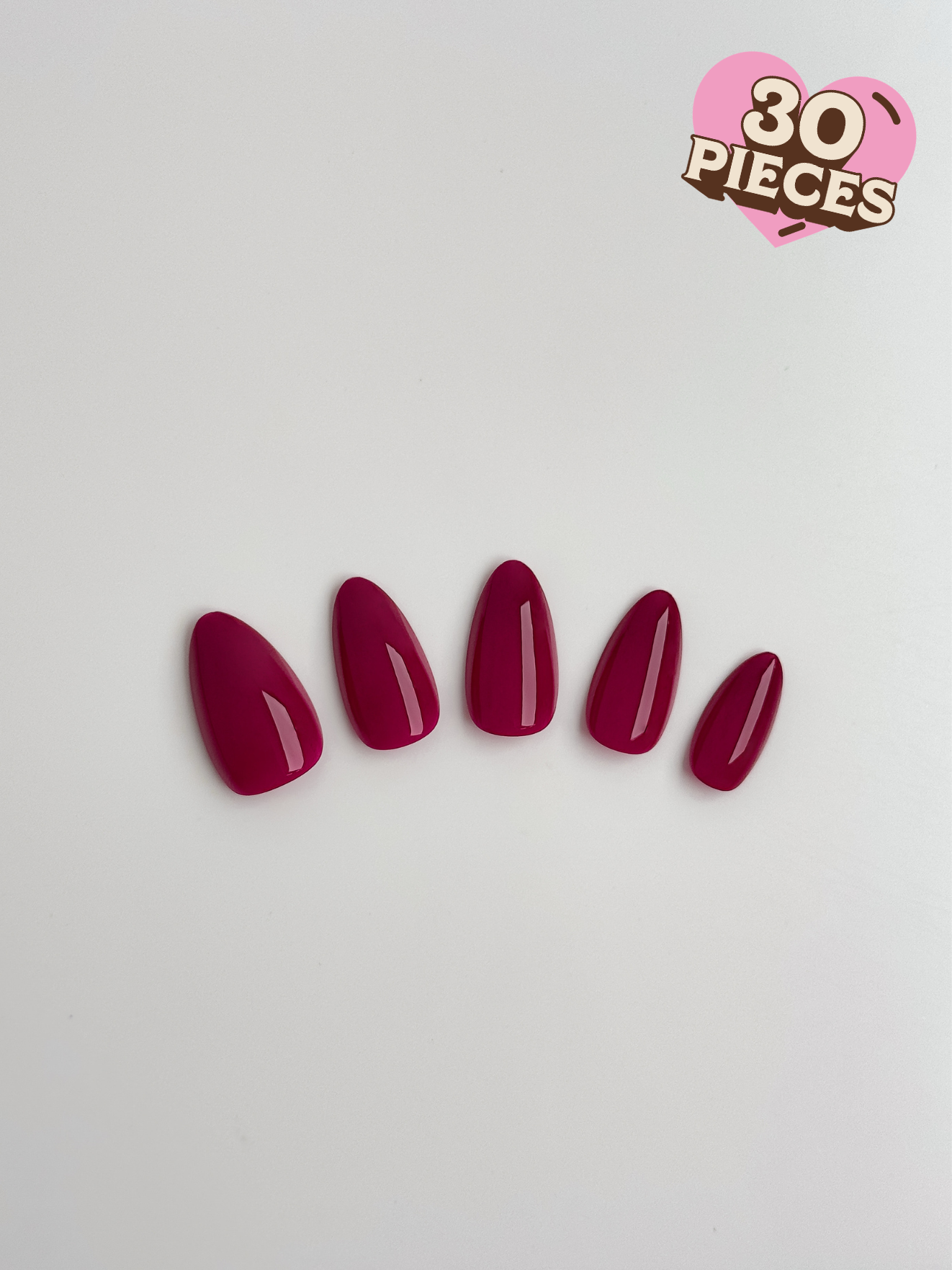 Mitternachtssangria – 30 künstliche Fingernägel