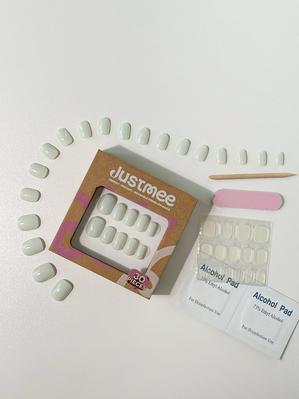 Matcha Latte - 30pcs Press-On Nails