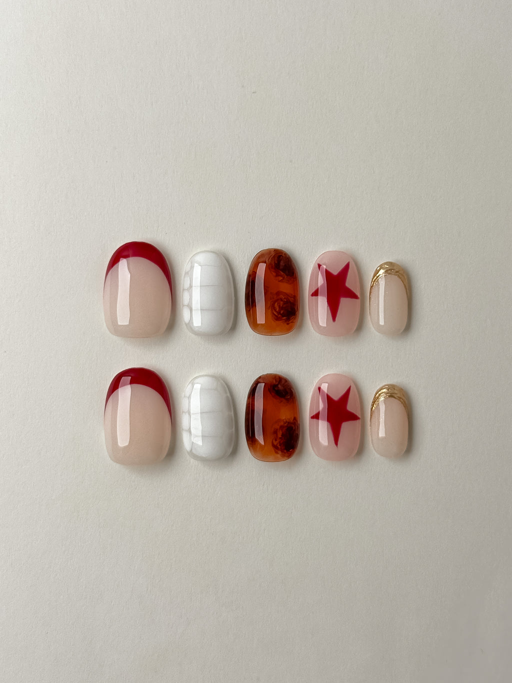Sweet Rebel - 10 pcs Press On Nails