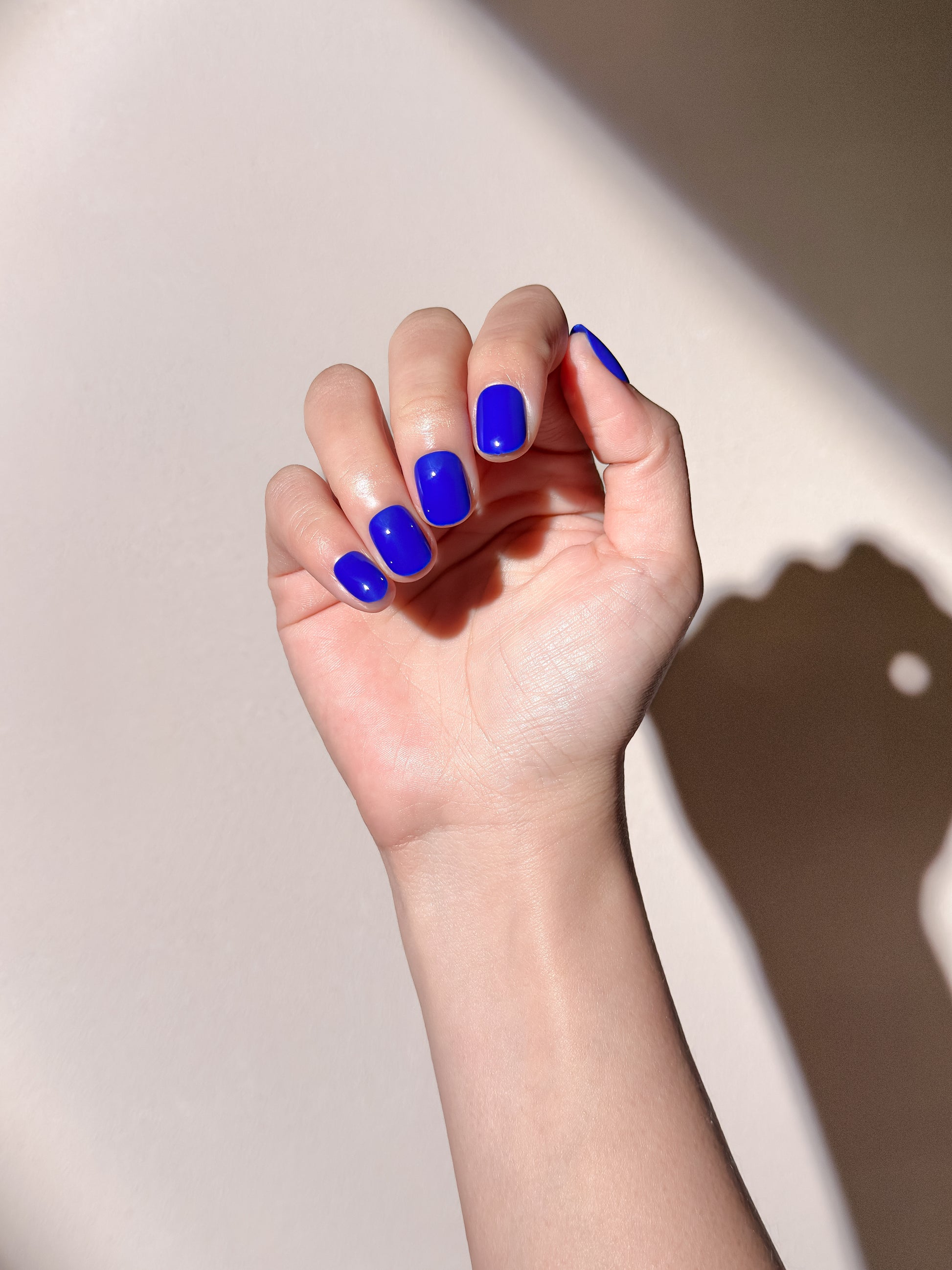 Elektrisches Kobalt - 30 Stück künstliche Fingernägel