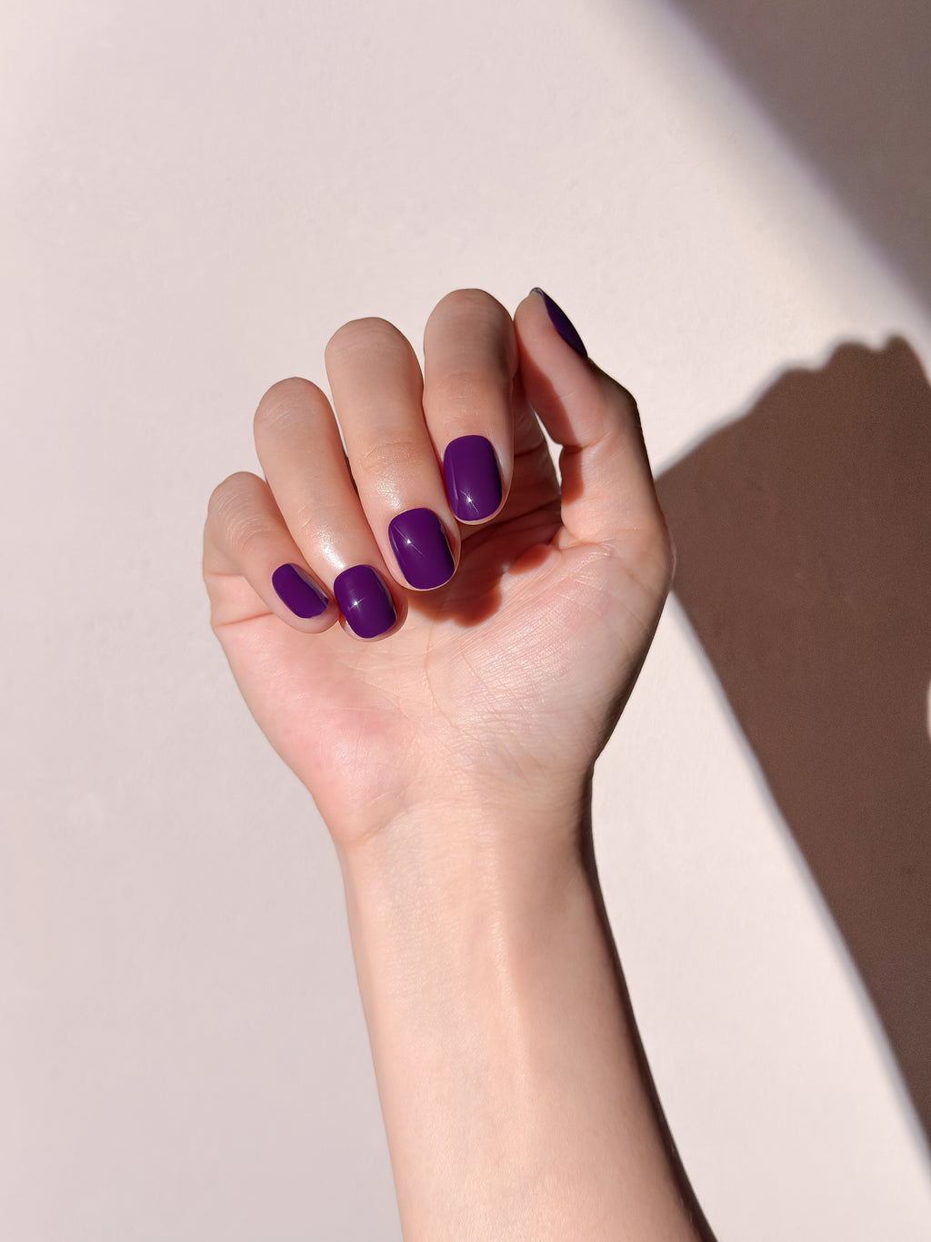 Dunkelkirsche - 30 Stück künstliche Fingernägel