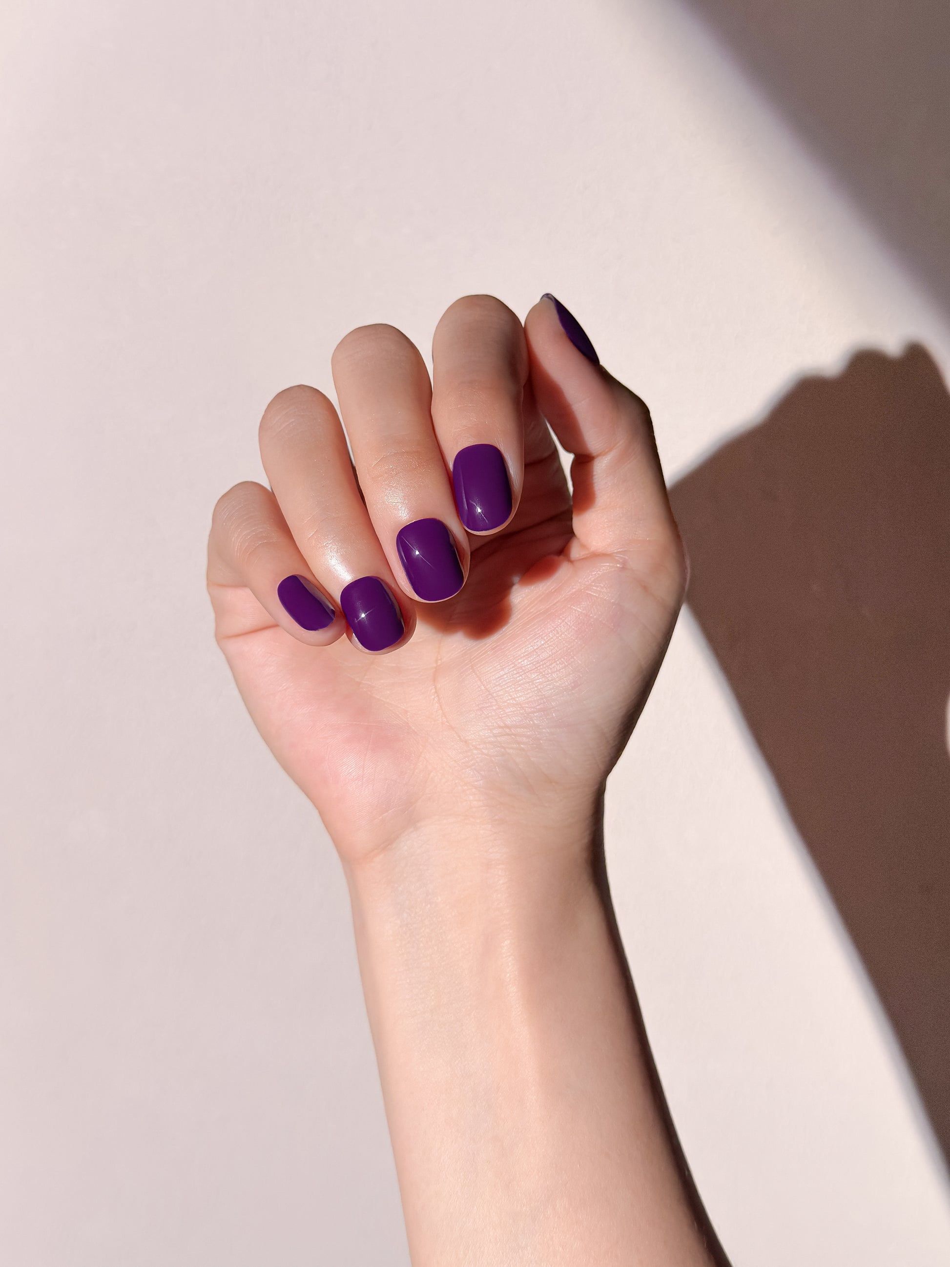 Dunkelkirsche - 30 Stück künstliche Fingernägel