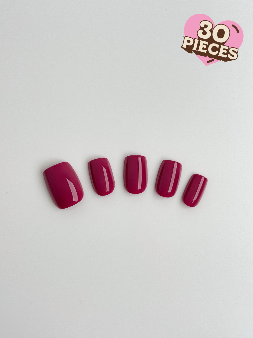 Royal Berry - 30 Stück künstliche Fingernägel