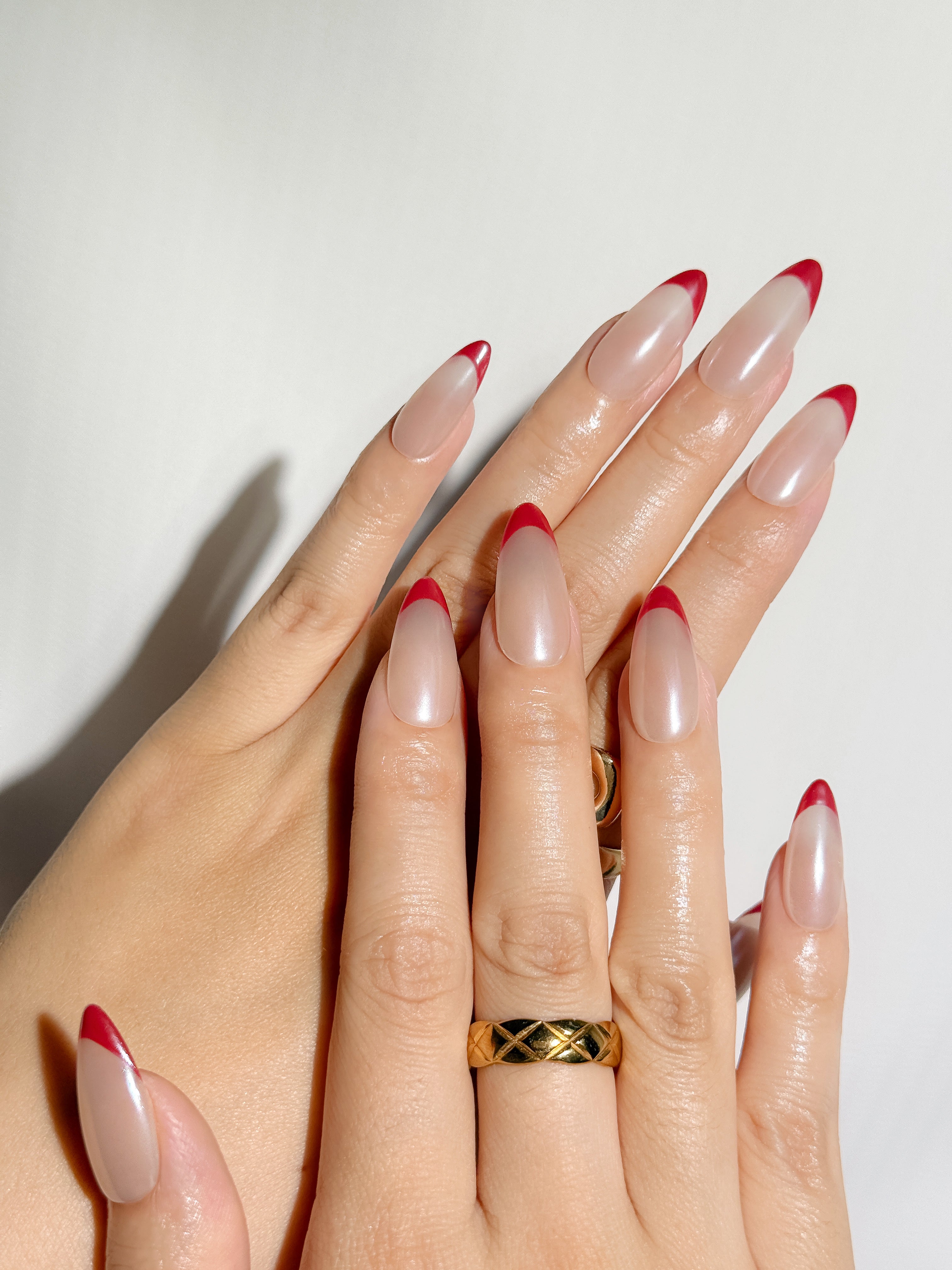 Césars French Tips In Größe 10 – Für Französische Maniküre, Europäische Passform, Einfach Anbringen & Feilen