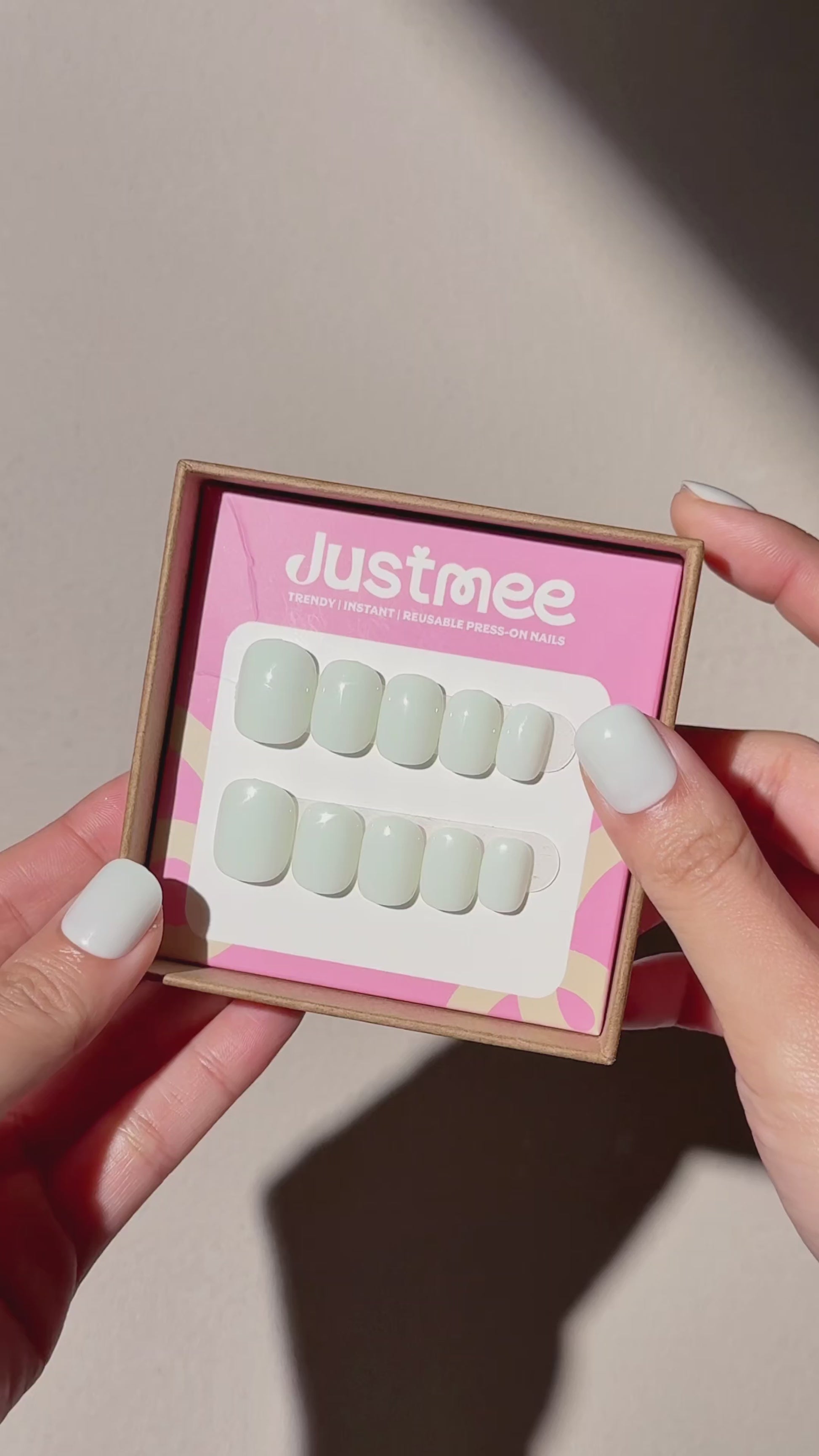 Matcha Latte – 30 künstliche Fingernägel